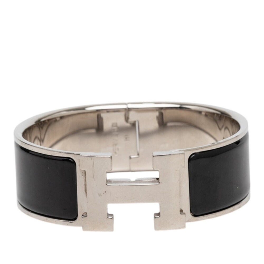 HERMES Black Charm Bracelet